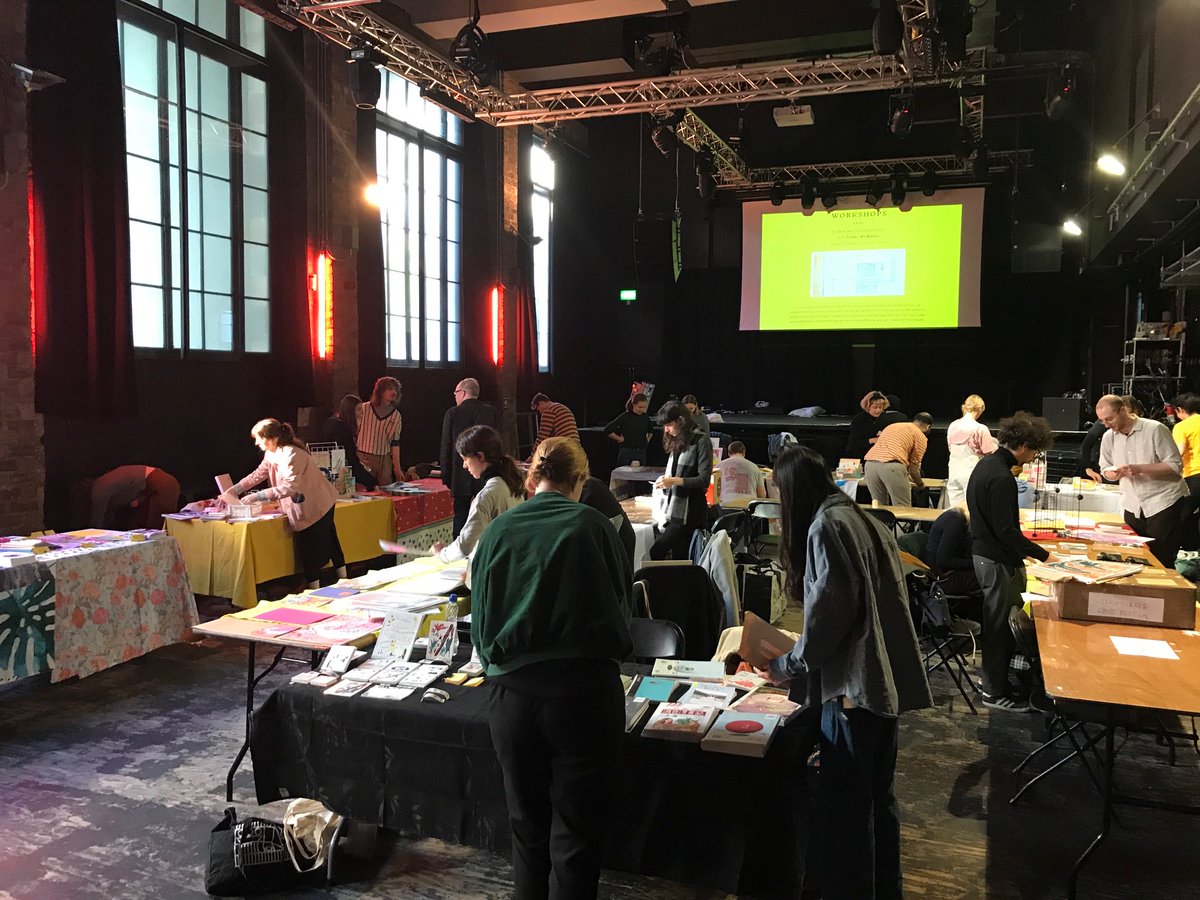 We’re almost set up at Ghost! Assembly Hall @ The Art School TODAY, 11-5pm!