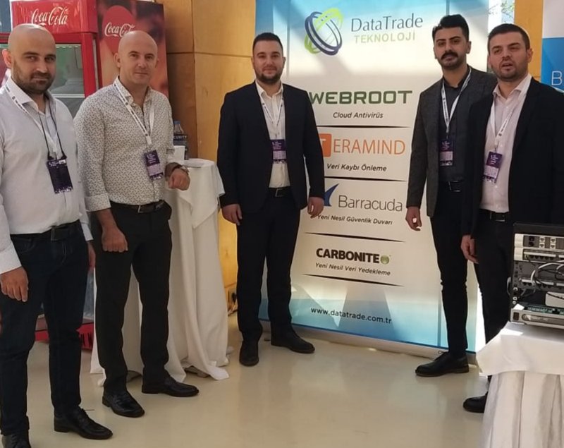 cemhbektas's tweet image. TBD Antalya Şubesinin bu yıl 5.sini düzenlediği &quot;Turizm Teknolojileri Günü&quot; etkinliğine #DataTrade olarak #Webroot (Cloud Antivirüs),  #Teramind (Veri Kaybı Önleme), #Carbonite (Yeni Nesil Veri Yedekleme) #Barracuda (Yeni Nesil Güvenlik  Duvarı) ürünlerimizi tanıtıyoruz.