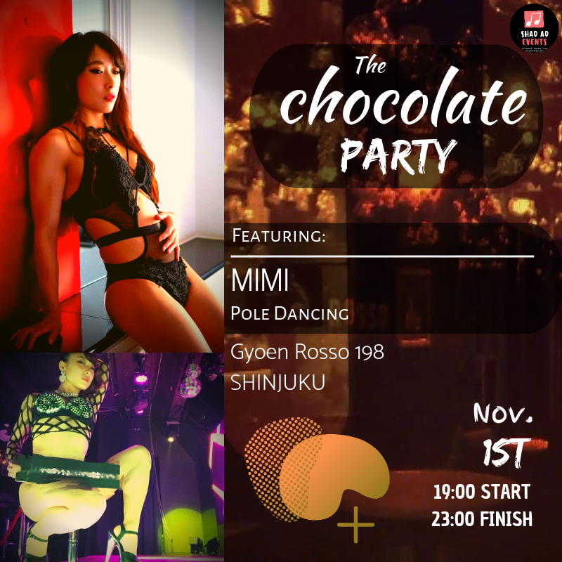 EventsShad's tweet photo. MIMI
Pole Dancing

Party Page:⠀⠀
https://t.co/xRnFbf2kWk⠀
⠀⠀
#aerialdance #poledance #chocolate #djs #livepainting #candyart #fondue #paperart #soul #fridaynight #shinjuku #painting #bodypaint #acoustic #lofihiphop #vibes #candy https://t.co/a0SEyDDJYv
