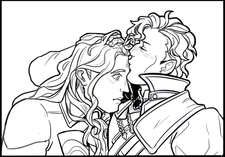 scribbledeck's tweet photo. flirting #fe3h #ferdibert https://t.co/dLEv3YZBzV