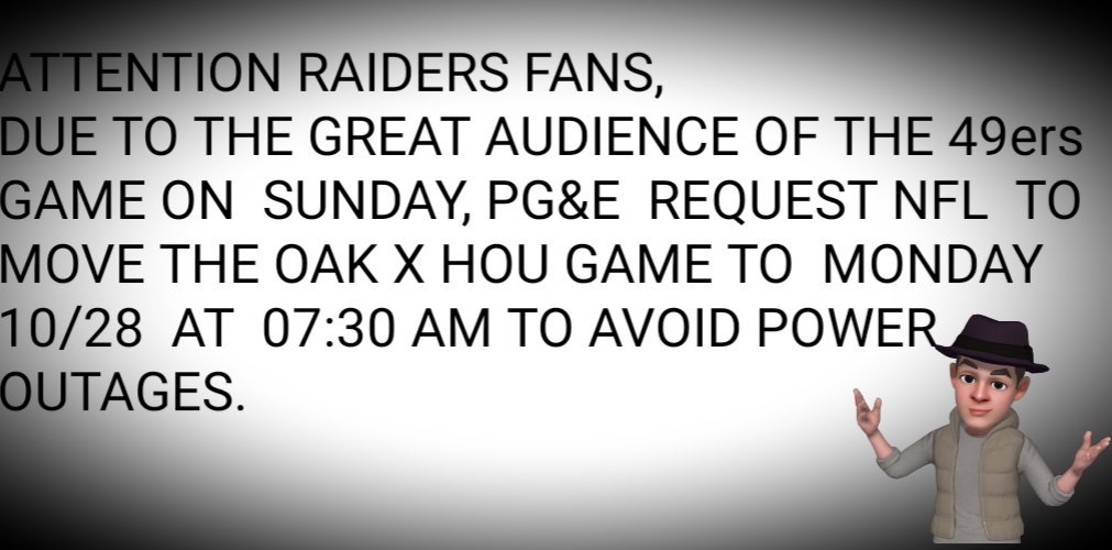 Marcos24141373's tweet photo. @49ers @Raiders https://t.co/jWpSk7jD3a