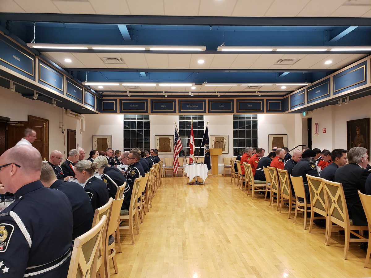 VPDChiefRai's tweet photo. Proud to attend @VancouverPD #CeremonialUnit's 34th annual Mess Dinner. To date, the CU have honourably represented #VPD at 65 events. They're great ambassadors for our profession! Thank you for your #commitment.  #LawEnforcement #honour #community https://t.co/9ZdnmORIrL