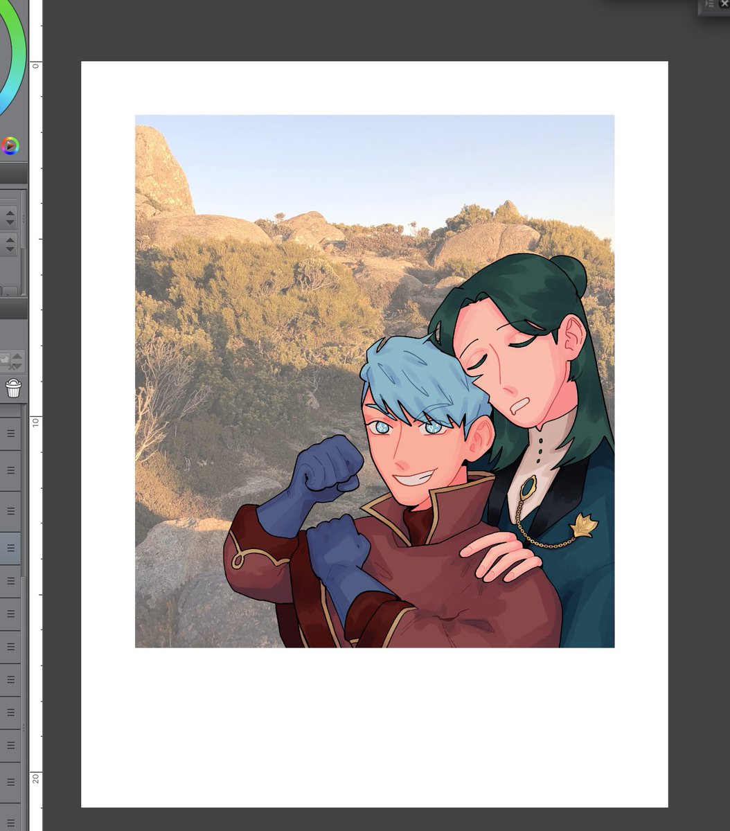 *getting hairspray and a lighter* linhardt wake up 