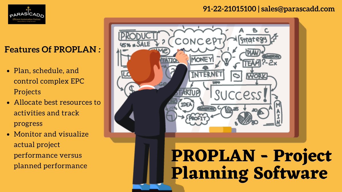 ParascaddPvtLtd's tweet image. The Project Plan is a formal, approved document used to manage #epc Project activities. Project planning documents are necessary to deﬁne, prepare, integrate and coordinate the various activities. #epcsoftware #constructionsoftware #engineeringdesign #procurement #oilandgas