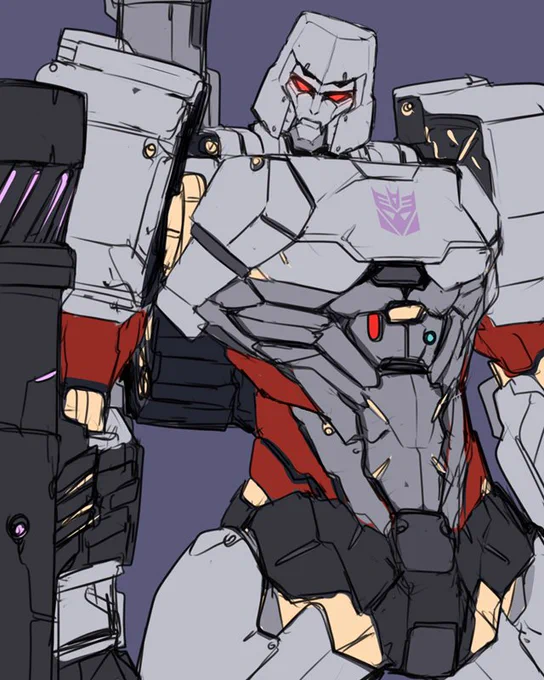 >RT 確かにロボットもフェティシズムの一種だな。自分は世間的にはおちんちん描く野郎のイメージが強いかもしれないが、たぶんロボも描けなくもない…と思う、あんまり描いてないけど 