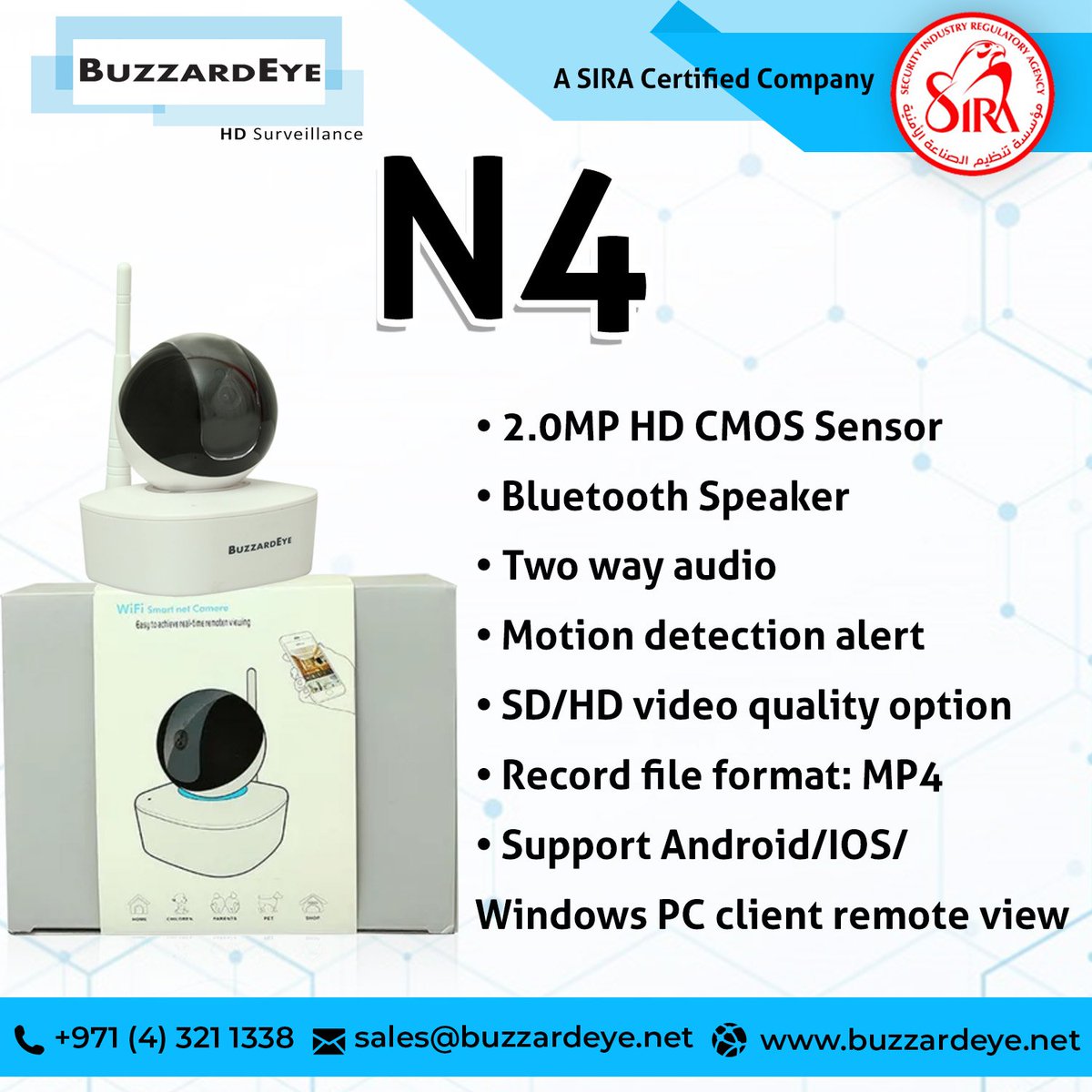 BuzzardEyeCCTV's tweet photo. We offer an extensive portfolio of products including HD DVR, NVR, PTZ High-Speed Dome Camera, HD-IP Camera &amp; AHD Cameras including Home Solution Wi-Fi
For More information visit us: https://t.co/TdJ98TeOxl 
Call / What's App us: +971 55 223 8995
#N4Cam #surveillancecam #dubai https://t.co/cvWsdOGK0O