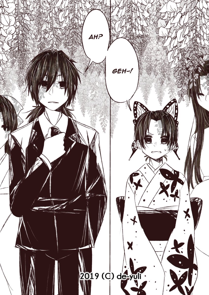 Day 3 - Alternative Universe, when they 'accidentally' at marriage interview
#鬼滅の刃 #冨岡義勇 #胡蝶しのぶ #ぎゆしの #giyushinoweek #giyushinoweek2019