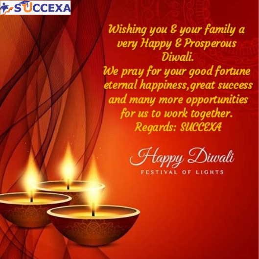 Prosperity comes when you allow yourself to improve. Join Succexa and take the first step towards your better future.
Succexa wishes you all a happy and safe Diwali.
succexa.in
#diwali #india #happydiwali #love #festival #safediwali #gogreendiwali #festive #Succexa