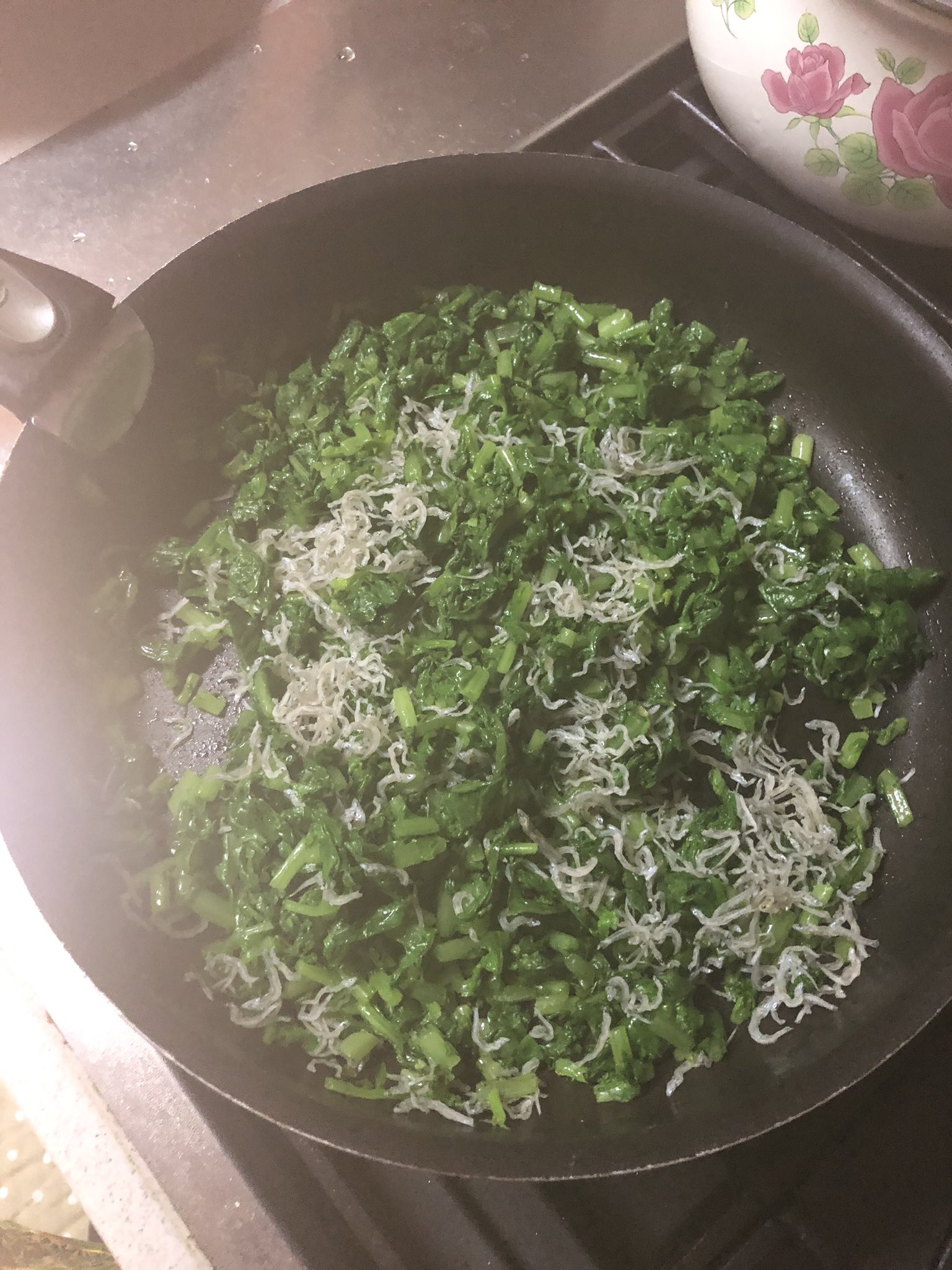 Ramrasin 大根間引き菜 ふりかけに オリーブオイルで炒めて 隠し味にお酢を お酢酸っぱさはないよ T Co Wqtvdcjxno Twitter