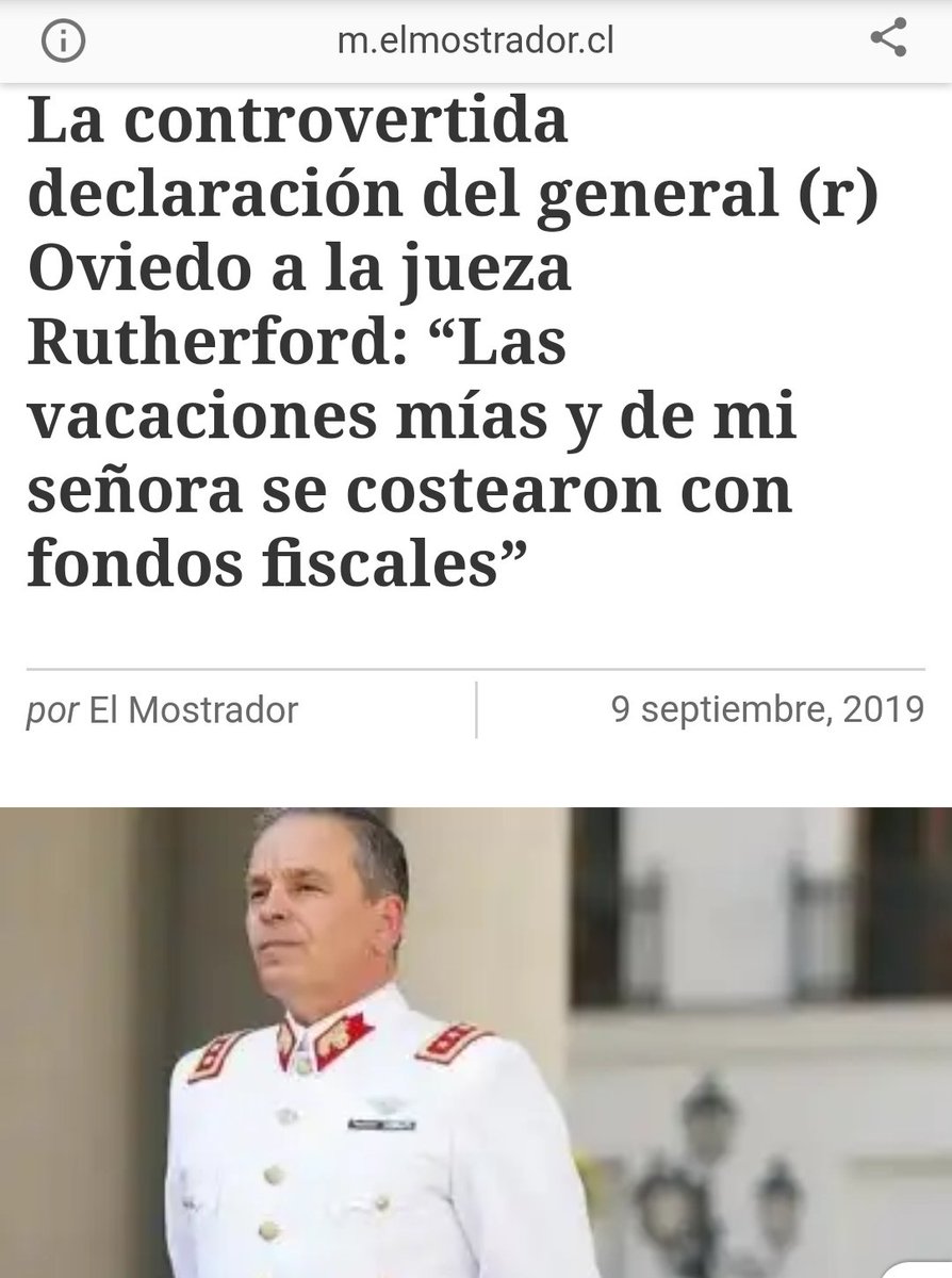 @gatobombay @rbascu1 'Las vacaciones mías y de mi señora se costearon con fondos fiscales'  cc: @chilepuro @ChilePuroCL