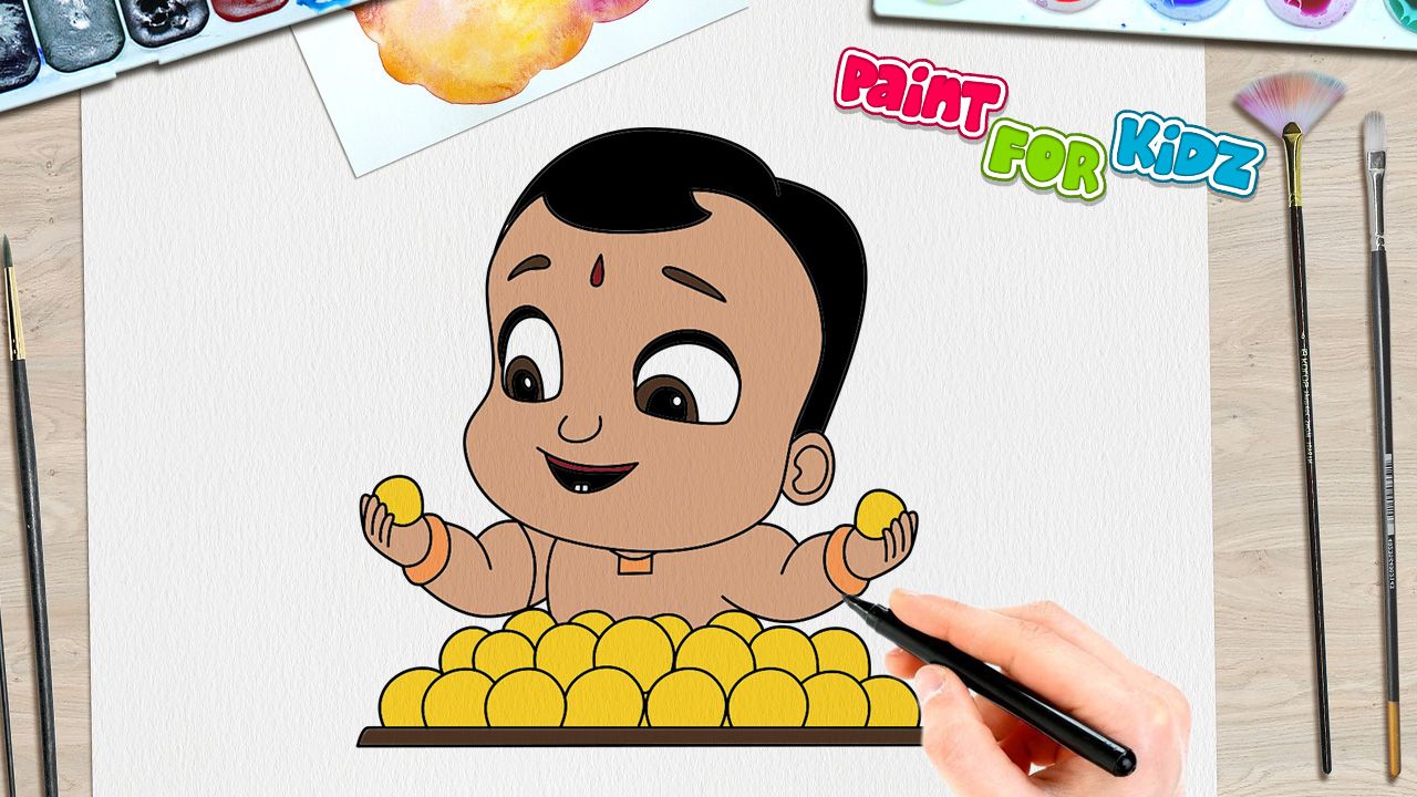 Paint For Kidz How To Draw Mighty Little Bheem Watch T Co 1gy10d30do Paintforkidz Mightylittlebheem Chhotabheem Cartoon Drawingforkids Colouringforkids Easydrawings Stepbystepdrawings Colouring Drawing Painting