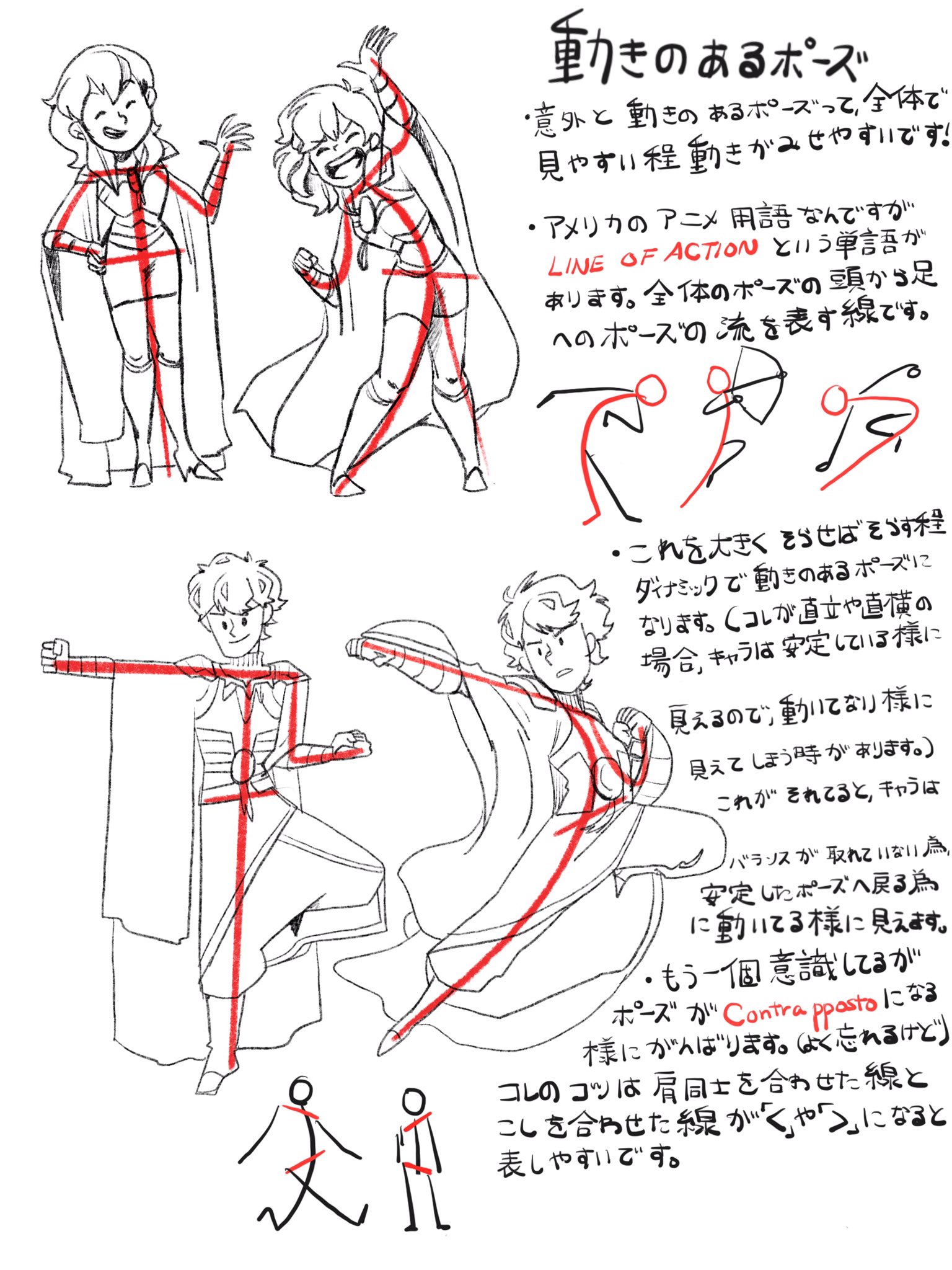 Kaho Kubo Konomes135 質問のお返事遅れてすみません でも考えてることのメモをべレスベレト先生に実演してもらいました 参考になればいいのだけれど 結構学校でアニメ勉強してたときに教えてもらったことを使ってる感じです デフォルメの扱いはこっち