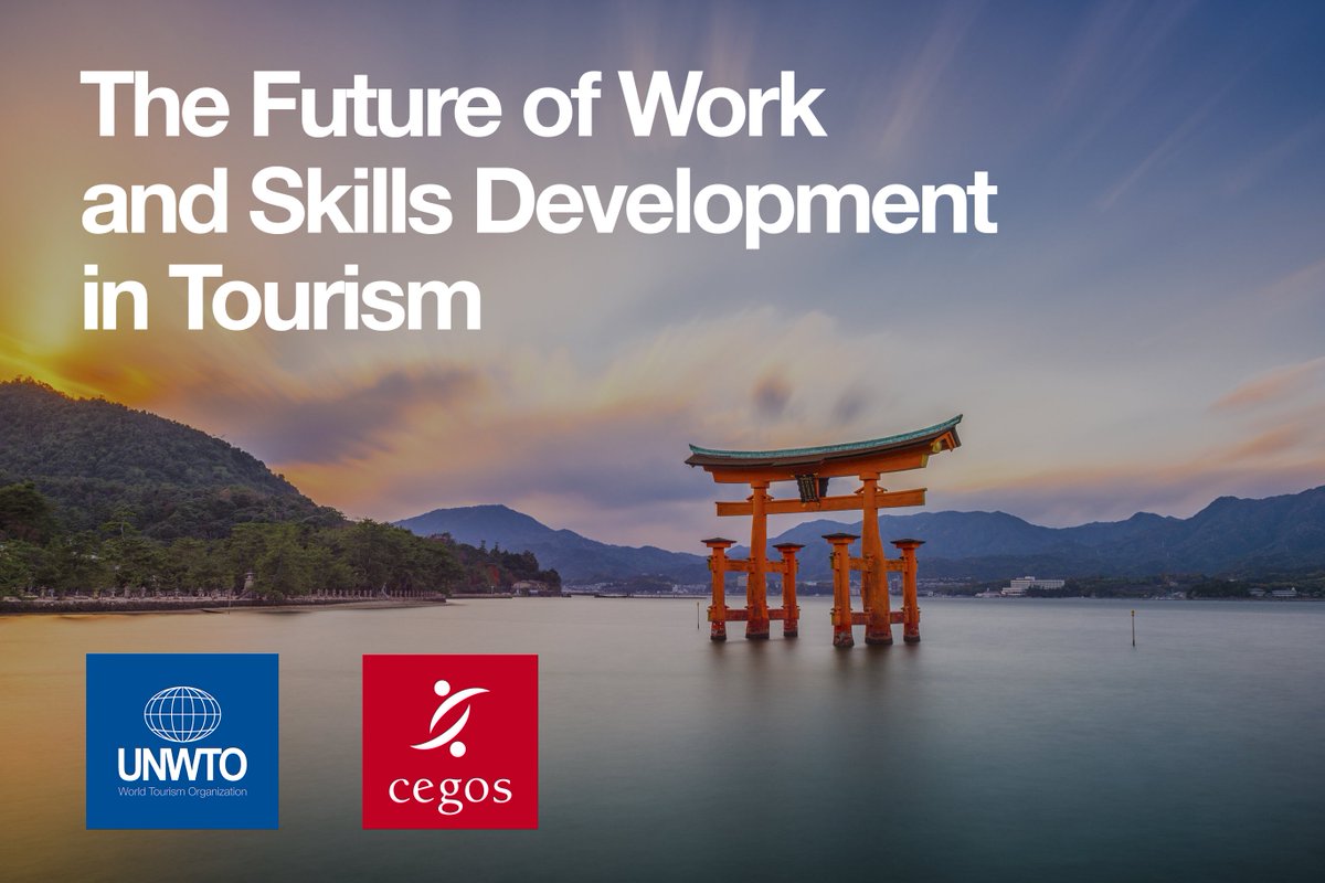 🔎 What are the main trends and future characteristics of employment and skills development in the tourism sector?

📰 Learn more in this Policy Paper, which was prepared for <a href="/g20org/">G20 United States</a> and includes the first global survey on the future of jobs in tourism: e-unwto.org/doi/book/10.18…