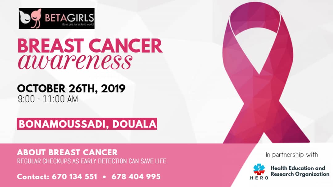 #BetaGirlsTalk event for #BreastCancerAwareness is going down this morning in collaboration with Medical Doctors from <a href="/HeroCameroon/">HERO Cameroon</a> ❤️

#PinkOctober
#BetaGirls