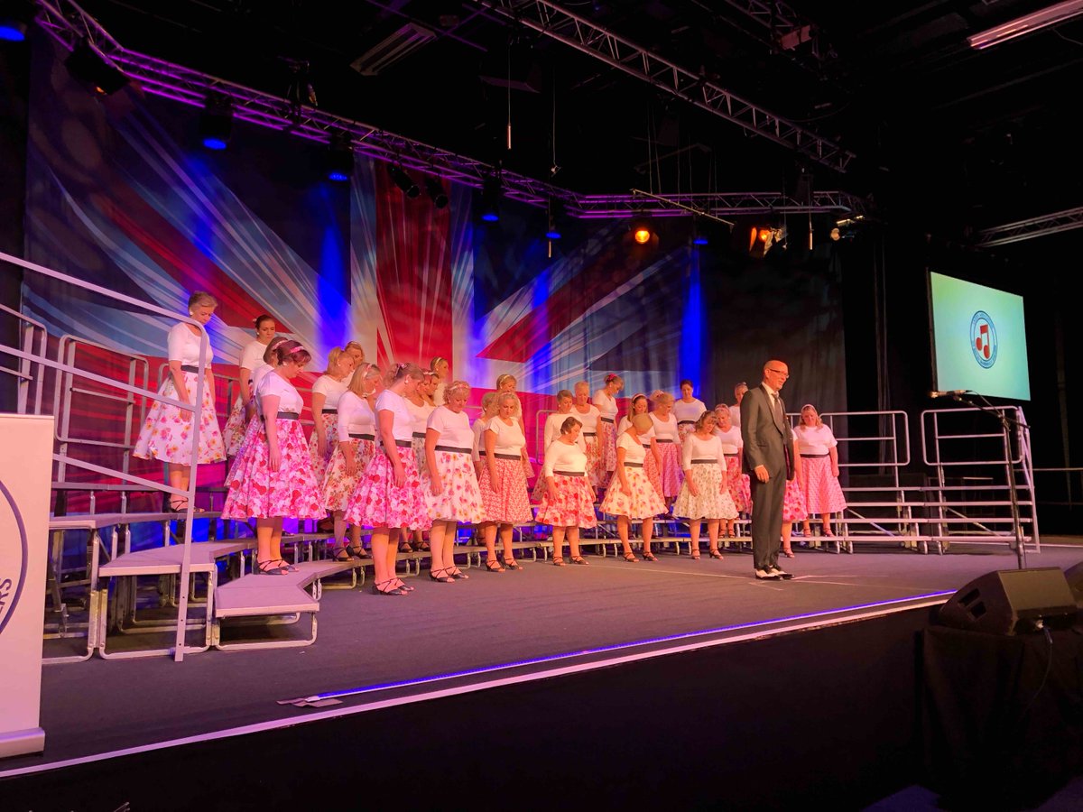 Contestant No 3 .  From  Sevenoaks  - Under the direction of Peter Kennedy - Green Street Blues
Someone Like You (Simon Arnott arr.) and  Good Morning Baltimore  (Simon Arnott arr.)  
#LABBS19   #ChorusFinals