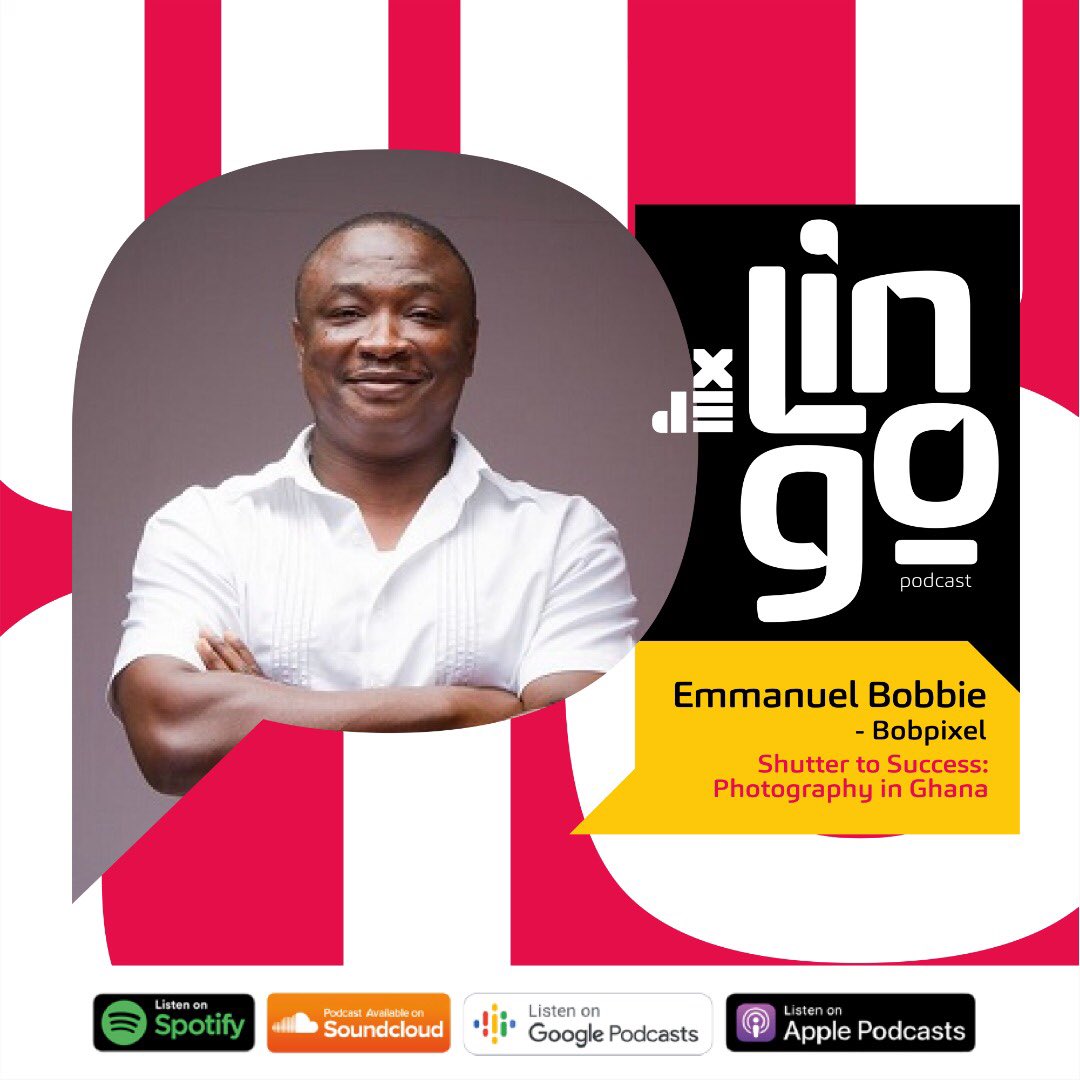 dex_ghana's tweet photo. In this episode we explore the storyteller's story told. From still to motion, @bobpixel has made his lenses noteworthy!
To know more about this lens master, listen on:
https://t.co/3BjrGfVC9B
https://t.co/x64H1C9IiJ
https://t.co/MrKH6vcMye
#dexghana #dexlingo https://t.co/p4s6gGWl4D