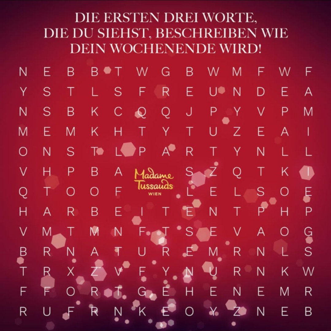 Lass uns wissen wie dein Wochenende wird 😃 Schreibe es in die Kommentare ⬇
Nicht vergessen: In der Nacht von Samstag auf Sonntag wird die Uhr eine Stunde zurück gestellt - eine Stunde länger schlafen 🎉 🕓