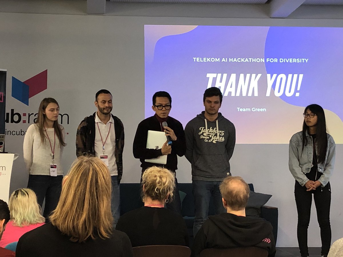 boysdontcrei's tweet photo. #AIHack4Diversity bye, bye Berlin - City of AI - mAI pleasure! I‘ll be back soon! So much fun this time! Human Learning Journey to Machine Learning #kinarrative https://t.co/cydo67b0n7