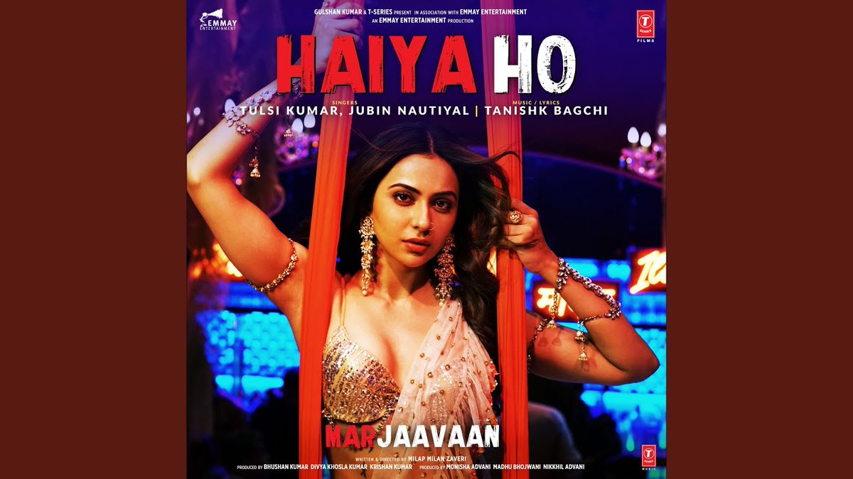 sidkannan's tweet image. Is Diwali jalegi #HaiyaHo ki chingari! @Rakulpreet u look gorgeous in dis new song from #Marjavaan!
#SidK  

bit.ly/344ogq2

#MarjaavaanOn15thNov 
@Riteishd @SidMalhotra @Rakulpreet @tanishkbagchi @JubinNautiyal @zmilap @itsBhushanKumar @monishaadvani @TaraSutaria