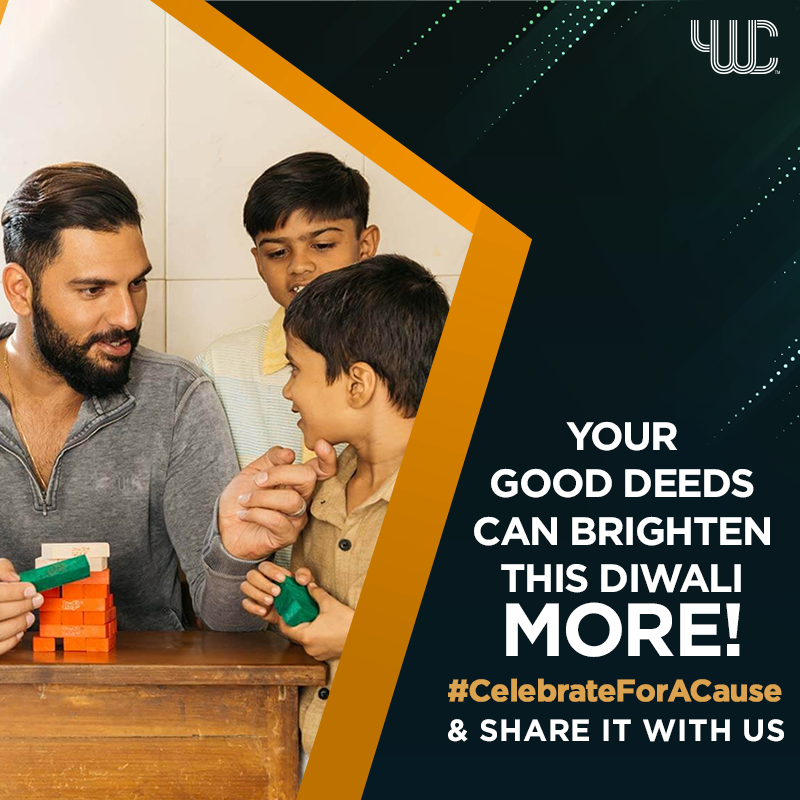 YWCOfficial_'s tweet photo. Let's make everyone's Diwali happy this year with our good deeds. Post an image of your good deed done using the #CelebrateForACause & tag usย @YWCOfficial_ & get a surprise from us in return. #Diwali #YWC https://t.co/bnLMnn7Xlu