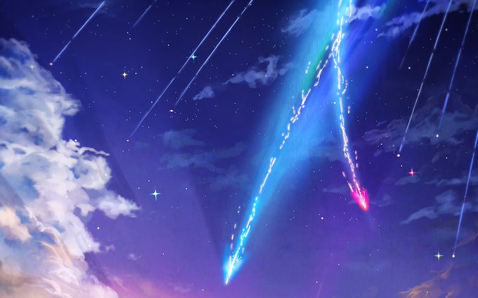 彗星のtwitterイラスト検索結果 古い順