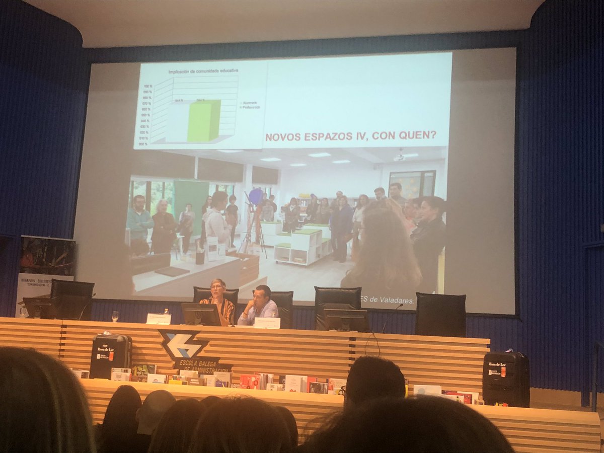 OSobreiral's tweet photo. Nas Xornadas de BIBLIOTECA CREATIVA a asesoría amosou a nosa biblioteca e fixo fincapé no labor dos nosos axudantes, encargados de ensinar a biblioteca ás familias. Grazas @bescolaresgal por esta mención! Grazas axudantes pola vosa colaboración! #BE3C #BECCC #bescolaresgal https://t.co/Q60vpEYcwM