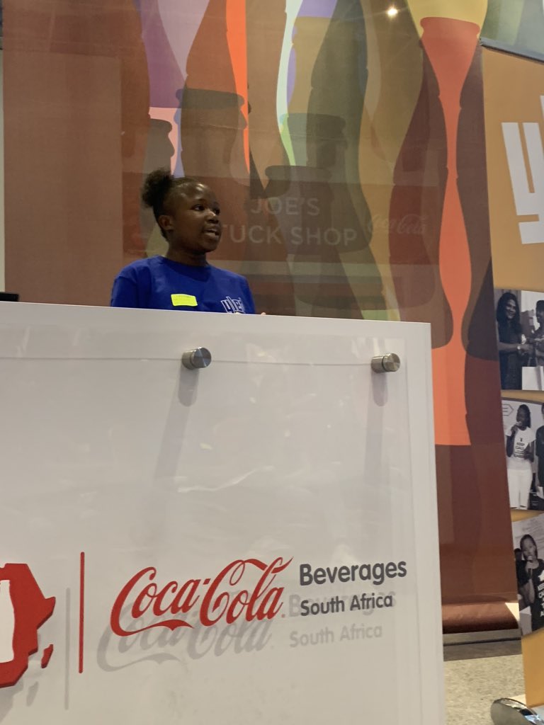 yledsa's tweet photo. I will learn how to be confident because I realize that no matter good I am in something, people won’t take me seriously if I am not confident. ~ Petronella YLED Learner 2019 sharing her positive word - CONFIDENT #YLED2019 https://t.co/jFuRJXjFMD