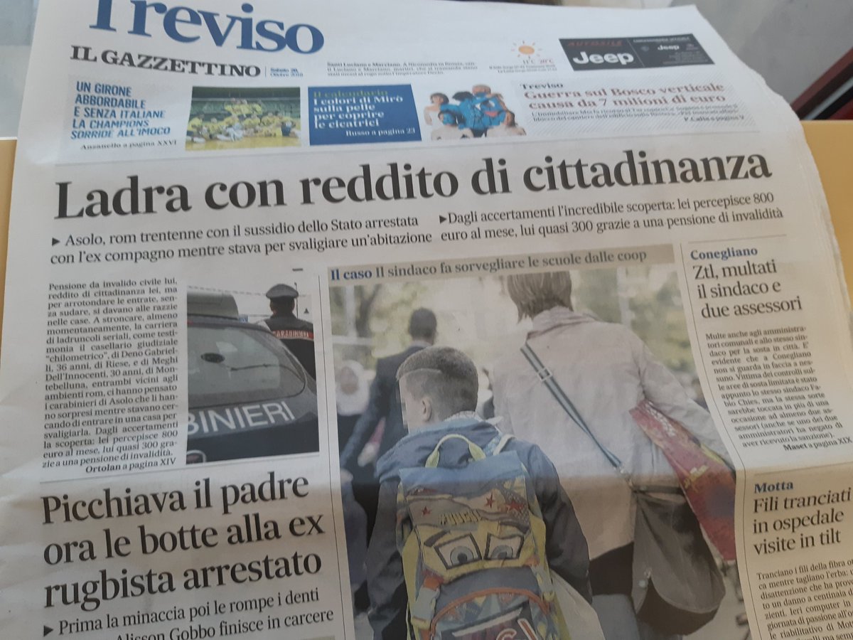 Ladri ma rigorosamente con il reddito di cittadinanza. Le misure vere contro la povertà e di sostegno alle famiglie sono tutta un'altra cosa!!! 
<a href="/FratellidItaIia/">L’ortografia!</a> <a href="/GiorgiaMeloni/">Giorgia Meloni</a> <a href="/RaffaeleFitto/">Raffaele Fitto</a>