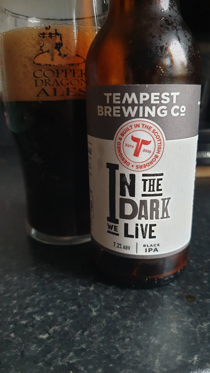 The best #BLACKIPA I've ever had. #ENGvNZL #craftbeer @TempestBrewCo