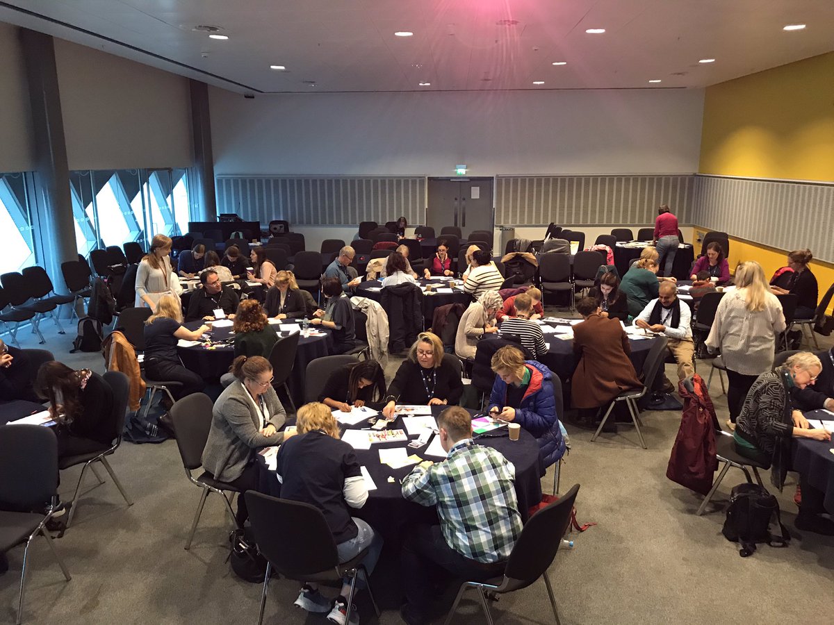RachaelMarchant's tweet photo. Creativity in full swing in art for wellbeing @RCGPAC #RCGPAC @rcgp https://t.co/4iHepYKeVI