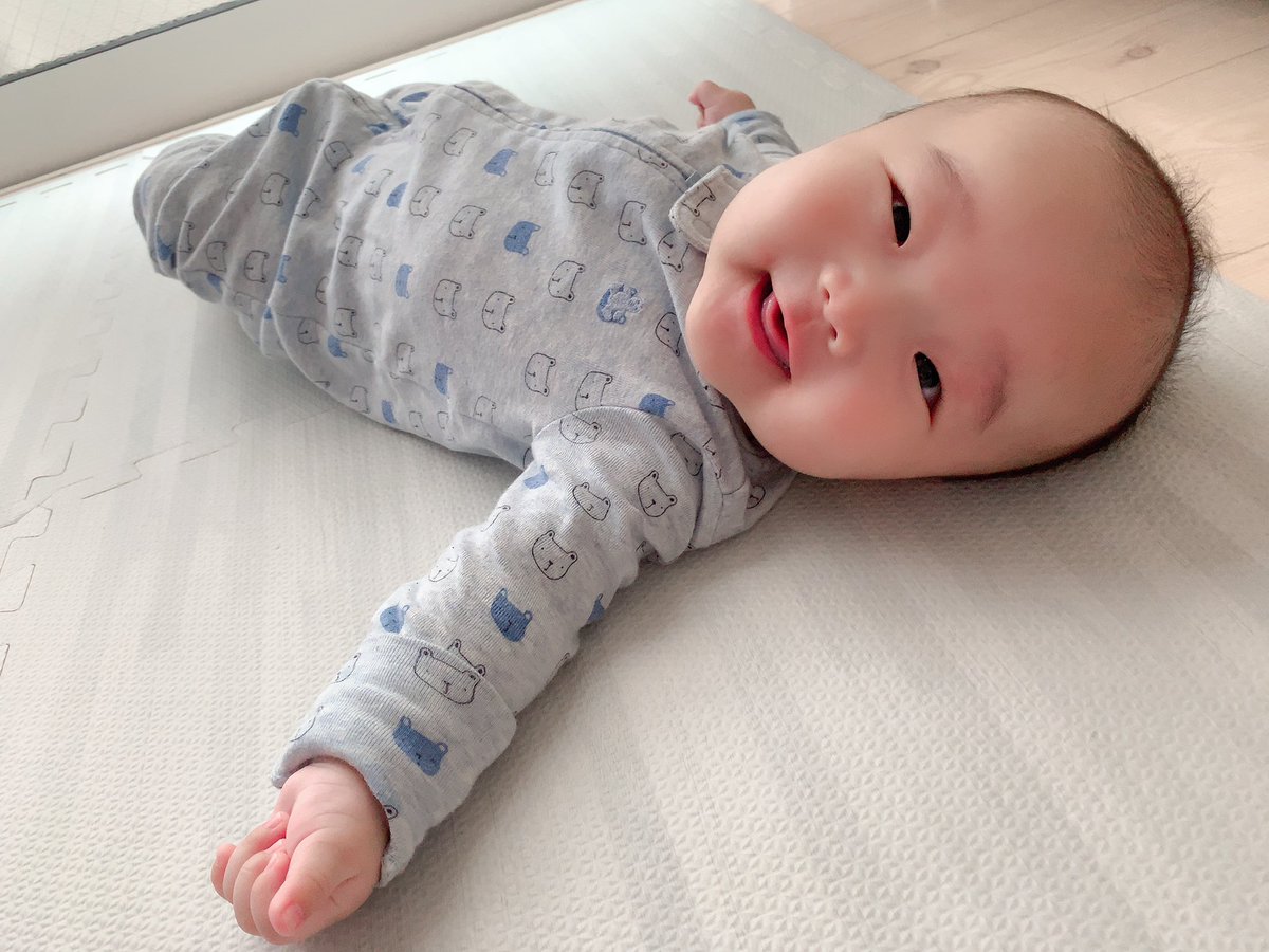 Mikacheeeen's tweet photo. 次男もあっという間に4ヶ月👶🏻💗💗 https://t.co/YYAF7vwKWc