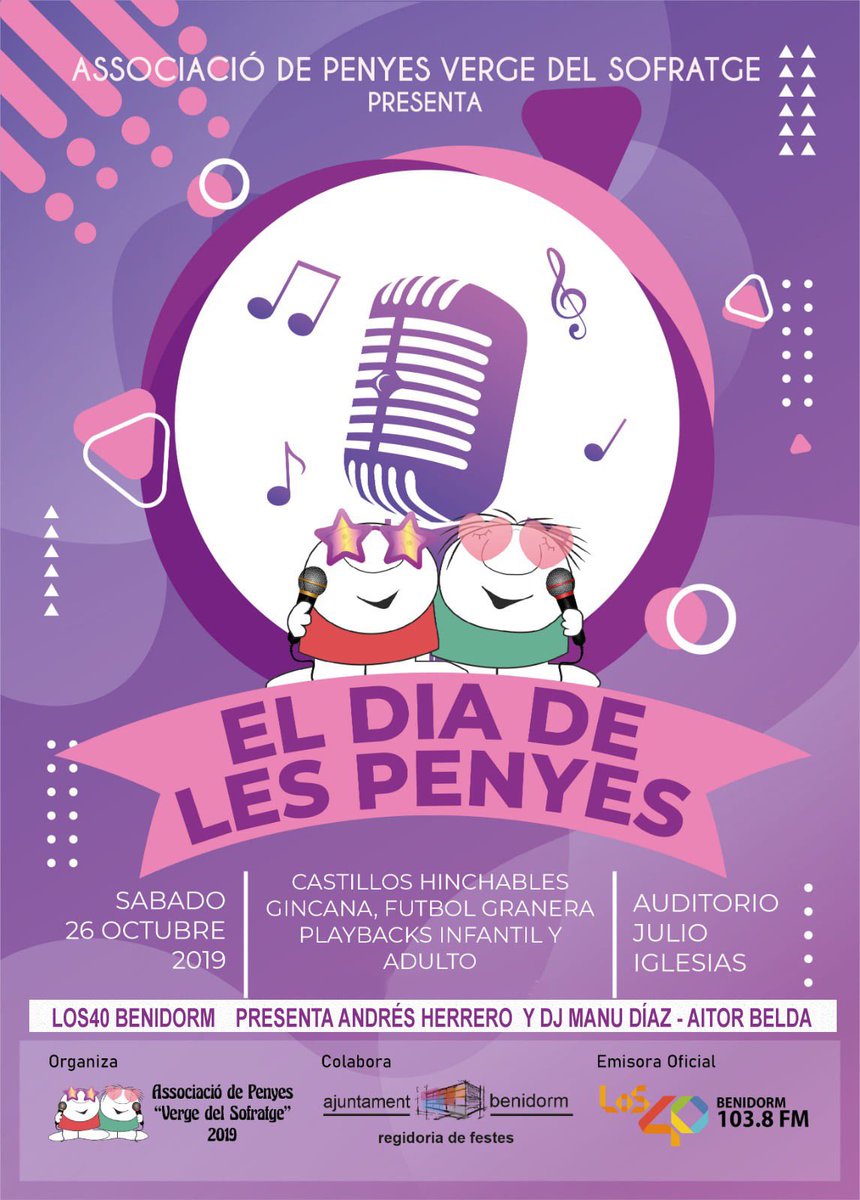 Esta noche nos vemos en #LosPlaybacks2019 ¿preparados para darlo todo?🙌🏻