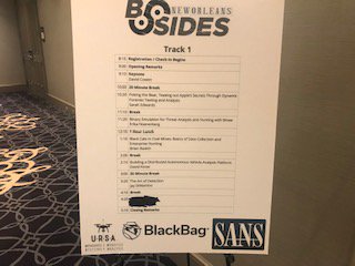 URSA (@ursasecure) on Twitter photo Sponsoring <a href="/BSidesNOLA/">BSides NOLA</a> along side <a href="/sansforensics/">SANS DFIR</a> and <a href="/blackbagtech/">BlackBag</a>. This is very, very cool. Sponsoring <a href="/BSidesNOLA/">BSides NOLA</a> along side <a href="/sansforensics/">SANS DFIR</a> and <a href="/blackbagtech/">BlackBag</a>. This is very, very cool.