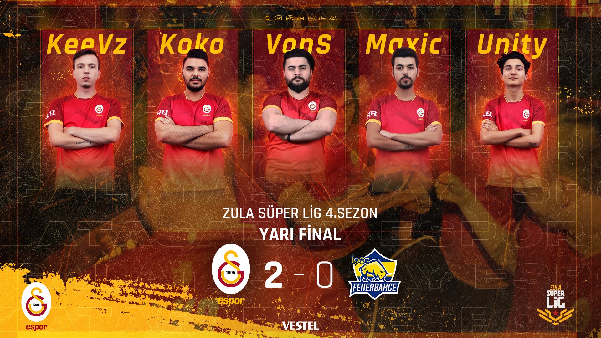E-Spor | Galatasaray, Zula Süper Ligi'nde finalde! 