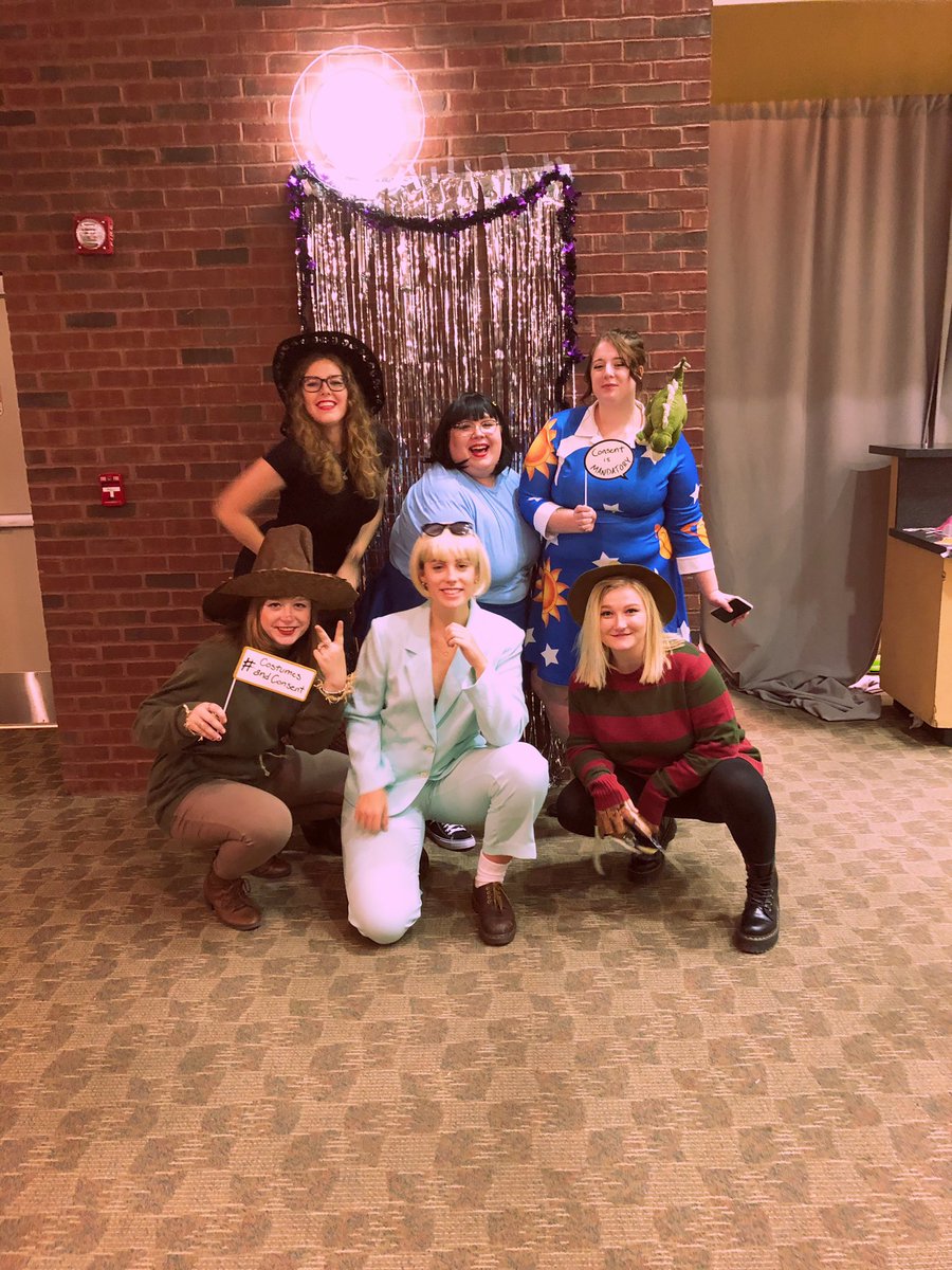 emuppgenaction's tweet image. Thank you to everyone who came out to Costumes &amp;amp; Consent last night!
Thank you to @EMU_ActiveMinds @EaglesUnitedEMU and @EMU_WomensRC for tabling and help spread information!
Have fun and safe Halloween! 🎃