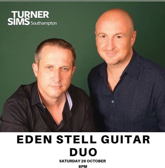 We are at <a href="/TurnerSims/">Turner Sims</a> tonight 8pm part of <a href="/SCGSGuitar/">Southampton CGS</a> concert series ... great prog of #mompou #scarlatti #castelnuovotedesco #brahms #poulenc <a href="/lsnowdenguitar/">Laura Snowden</a> 

#ClassicalMusic #classicalguitar #duoguitar #Southampton