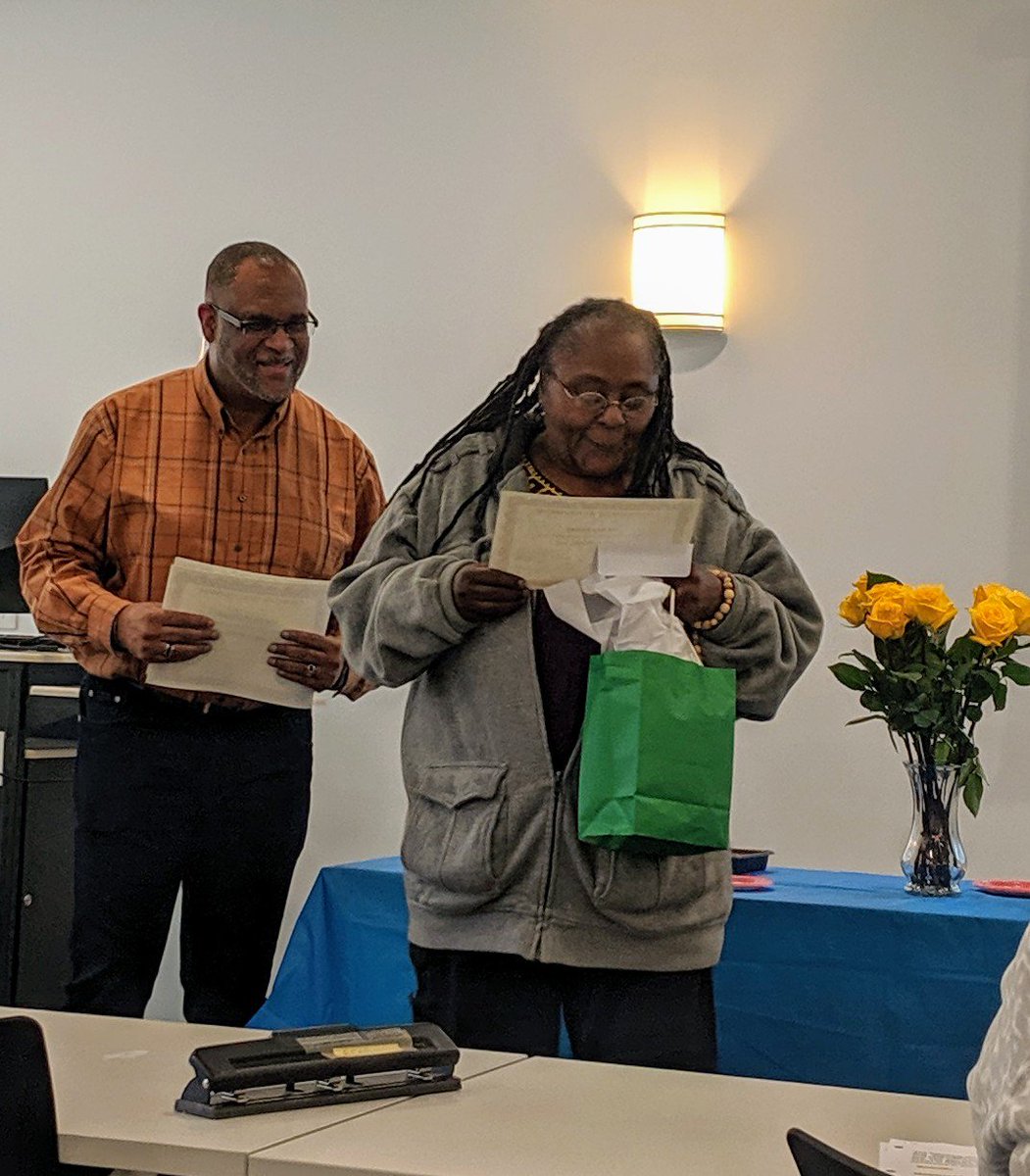Columbus_Works's tweet photo. The look on her face upon receiving her Certificate of Accomplishment! #ColumbusWorksWorks https://t.co/y57iZKh6sd