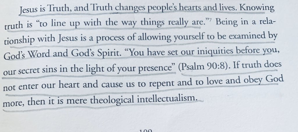 susan356's tweet photo. "Truth isn't something we learn; truth is someone we know" Leslie Vernick https://t.co/5EslgOwQlE