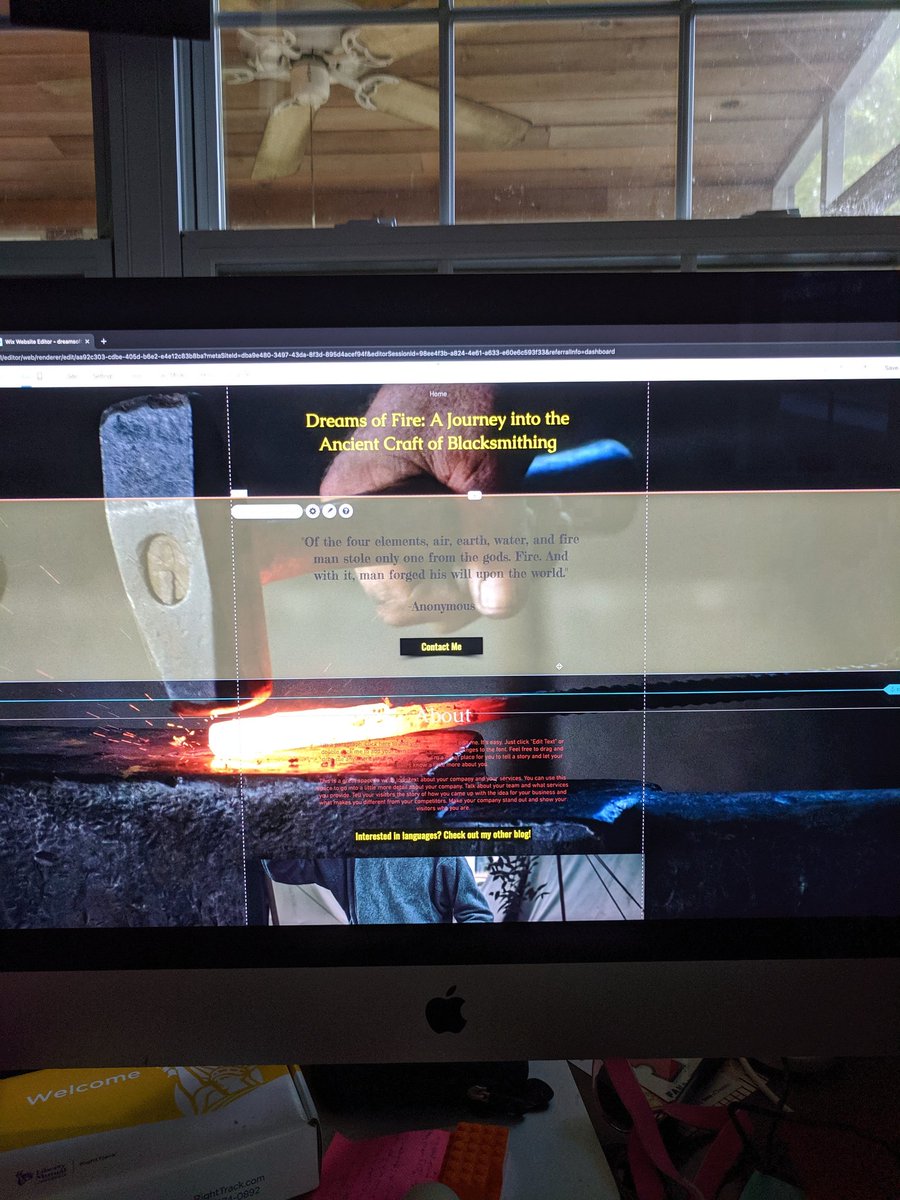 TiedBlog's tweet image. When you have a busy life you have to find ways to mix your passions. Thus I am excited to say I am working on launching a blog about blacksmithing!
#makeyourdreams #mixyourpassions #forgelife #blogging