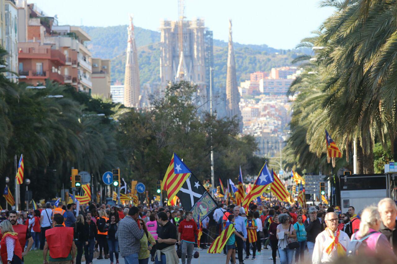 barcelone manifestation