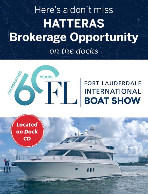 bostonyacht's tweet photo. Pre-Owned #hatterasyacht opportunity at #FLIBS2019 @flibsofficial https://t.co/QCapxCOZKH https://t.co/07HnJUORjR