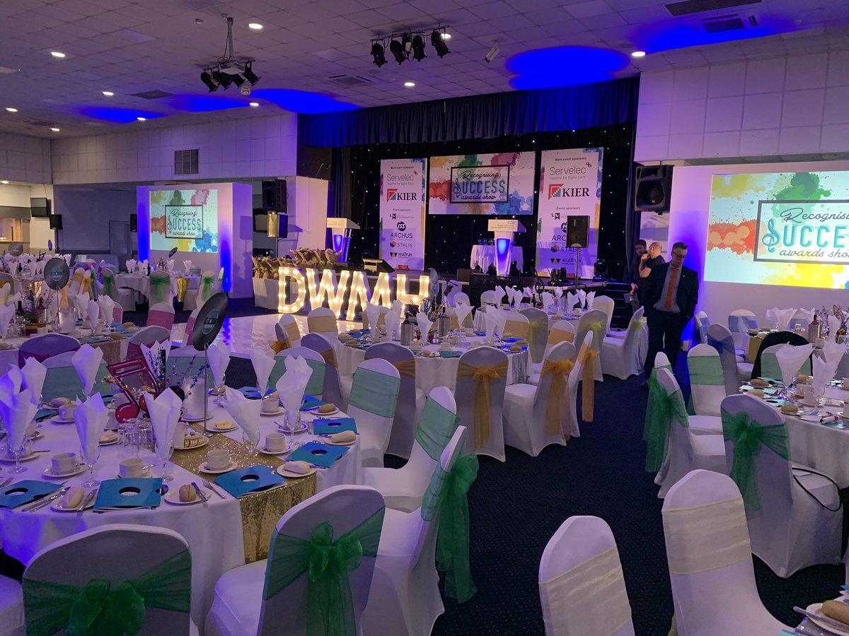 Last night we had the pleasure of delivering the 2019 @DWMHNHS Recognising Success Awards, pleasure to work with such a great team of people! #awards #event