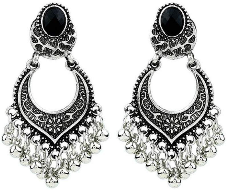 LatestPurity's tweet image. 💕😍Women's Earrings Studs, Indian Style Gold Plated 
         Earrings Jewelry for Women (Silver)...!!!

💕💕Price : $1.09 Dollars Only...!!!!
💕💕Click this link To Buy This Product...!!!
         amzn.to/2qMnuQm

#fashion #lifestyle #trend #jewelry #earrings