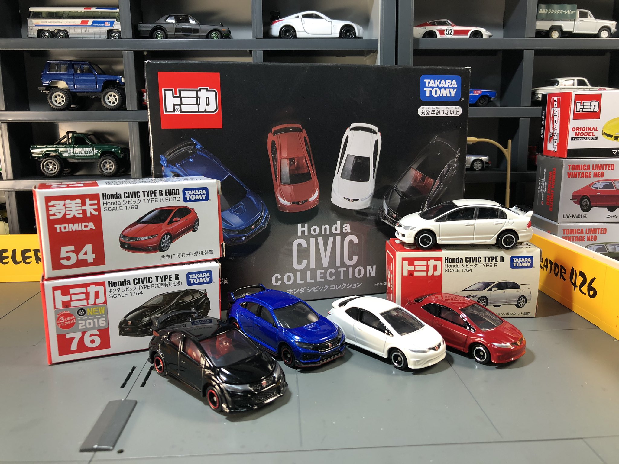 tomica honda civic collection