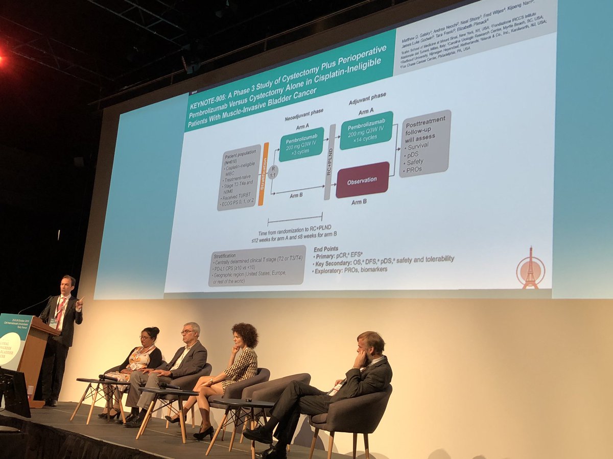 SiuBernie's tweet photo. Itโs an interesting area : Immunotherapy for MIBC: the future is now - Andrea Necchi #andreanecchi #bladdr19 https://t.co/abiUs5wyvn