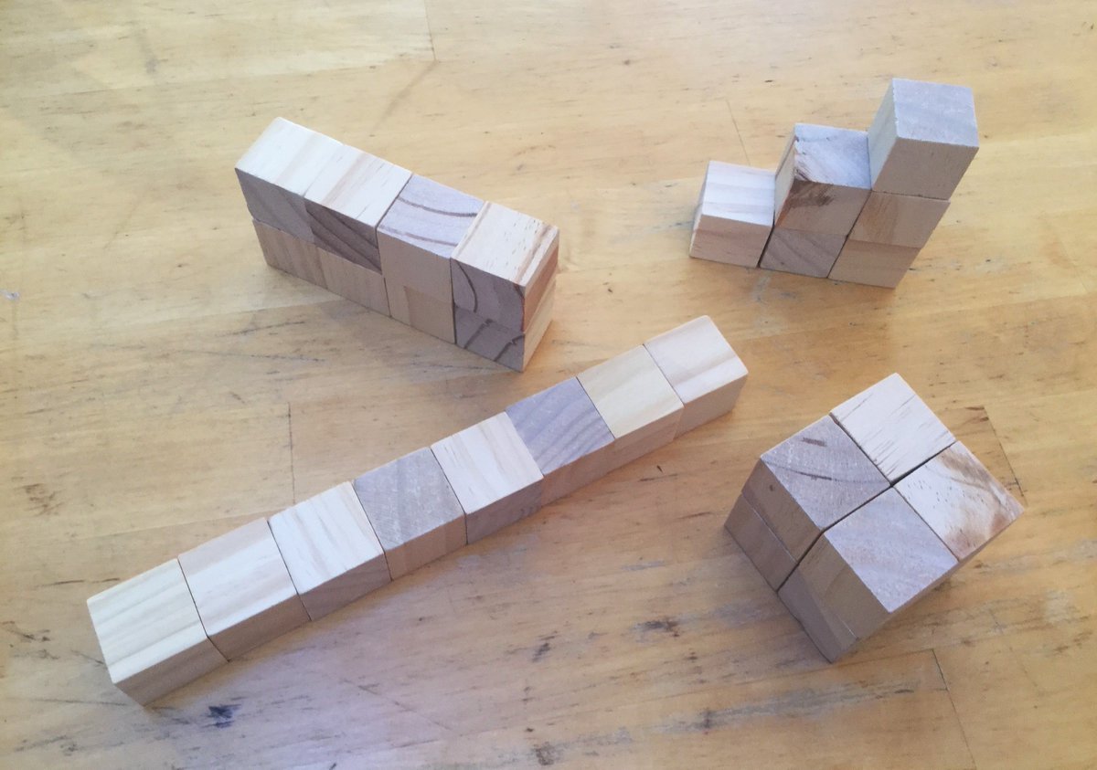 Which one doesn't belong?

#wodb with wooden cubes
