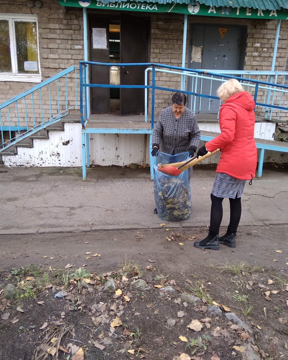 #ЦБС. Библиотека№31.-25.10.19-Санитарная пятница.