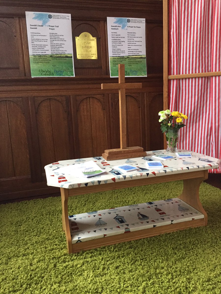 In all the churches across the ministry area we are getting ready for tomorrow’s prayer trail. #brotysillioprayertrail