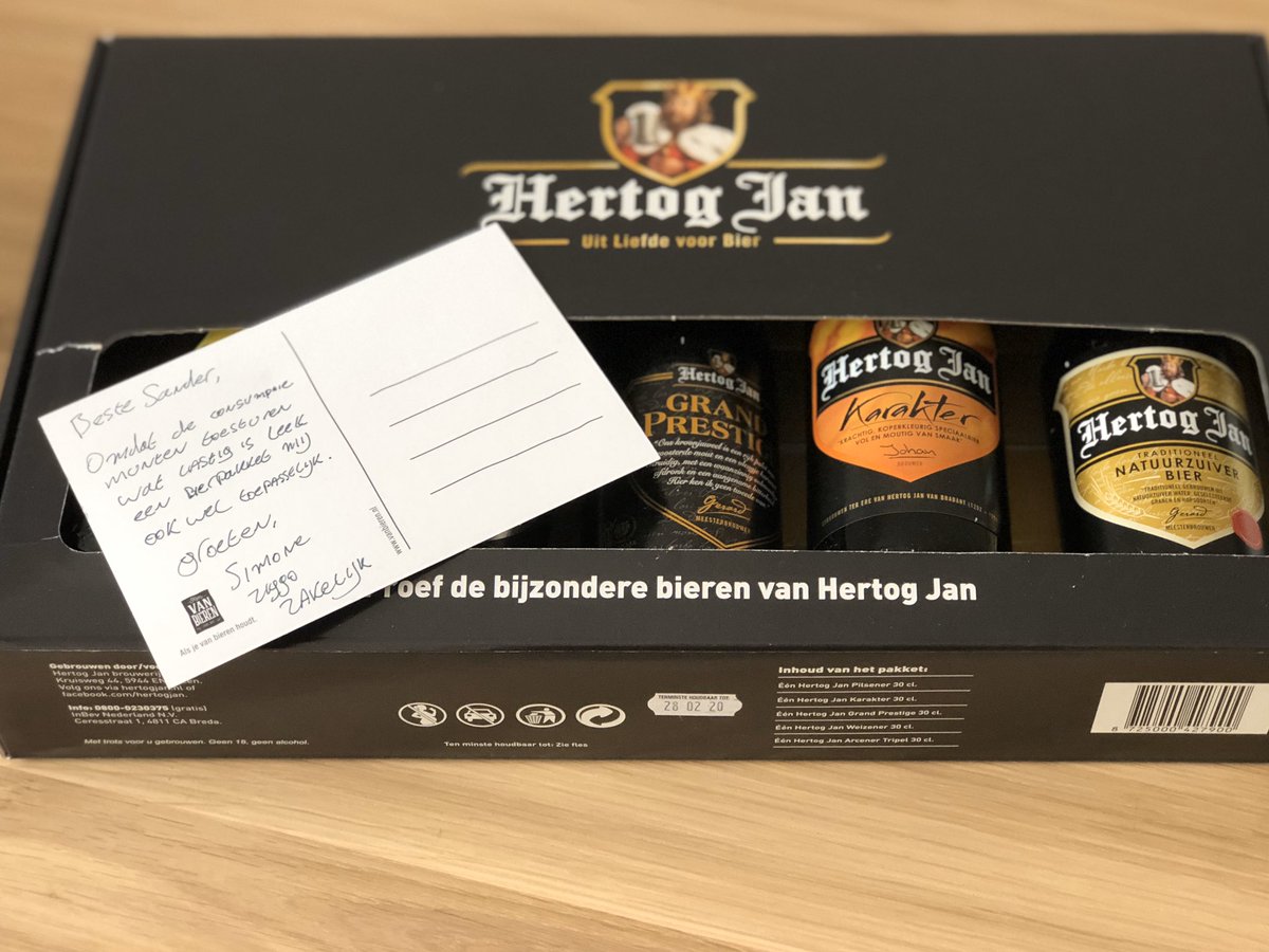 Wauw @ZiggoCompany &amp; <a href="/ZiggoWebcare/">Ziggo</a> die Simone van Ziggo Zakelijk verdient een groot compliment. Niet zo zeer het bierpakket maar de manier van service verlenen wordt zeer gewaardeerd. Laat haar maar solliciteren naar een leidinggevende functie! Groeten van en tevreden klant.