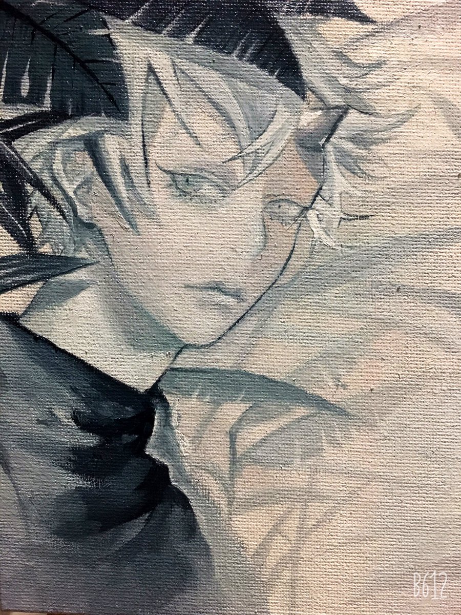 Xie 誰かの推し作家になりたい アナログとデジタル両立を目標に 今は油絵 後に日本画やりたい キャラ系イラストとキャラ 絵画の中間的な絵